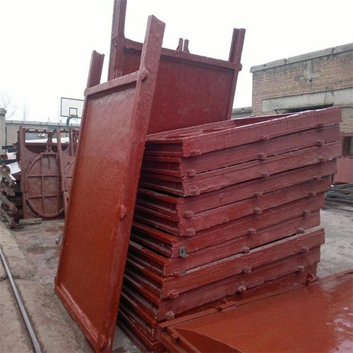 河北1米铸铁镶铜方闸门安装形式及重量 河北1米铸铁镶铜方闸门安装形式及重量