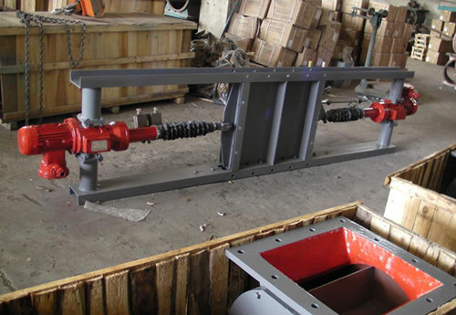 1641811375800065.jpg LZS双向铸铁螺旋闸门实物结构图