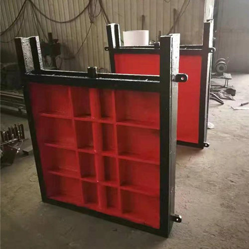 供应霍州双向止水渠道铸铁闸门生产车间一角 供应霍州双向止水渠道铸铁闸门生产车间一角