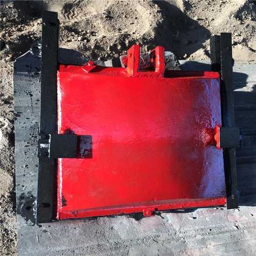 汾阳拱形平面铸铁闸门实物图片 汾阳拱形平面铸铁闸门实物图片