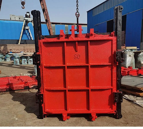 zmqf铸铁方闸门实物图 zmqf铸铁方闸门实物图